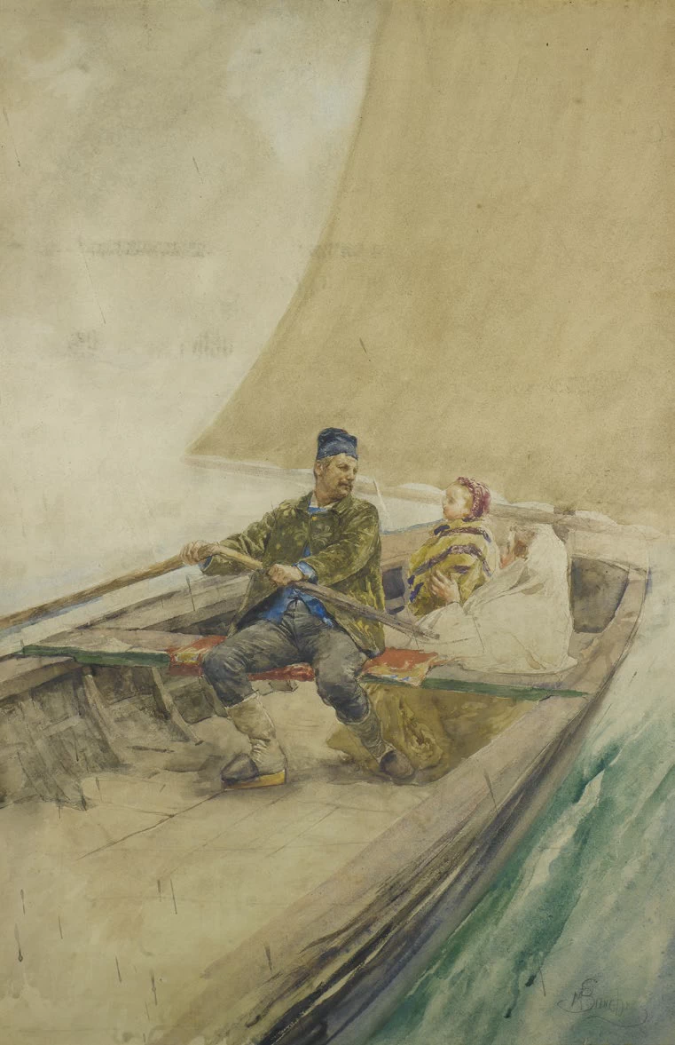 Famiglia di pescatori chioggiotti